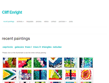 Tablet Screenshot of cliffenright.com